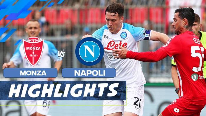 Napoli Tundukkan Monza 2-0: Analisis Pertandingan